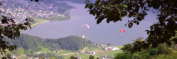 Paragliding in Pokhara