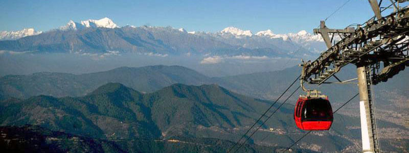 View from Chandragiri