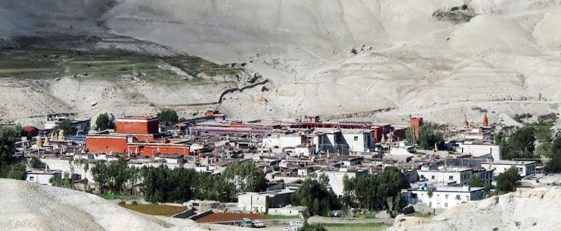 Lo Manthang in a Forbidden land