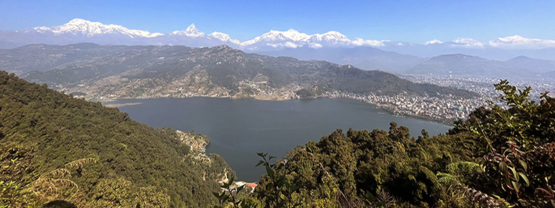 View from Peace Stupa