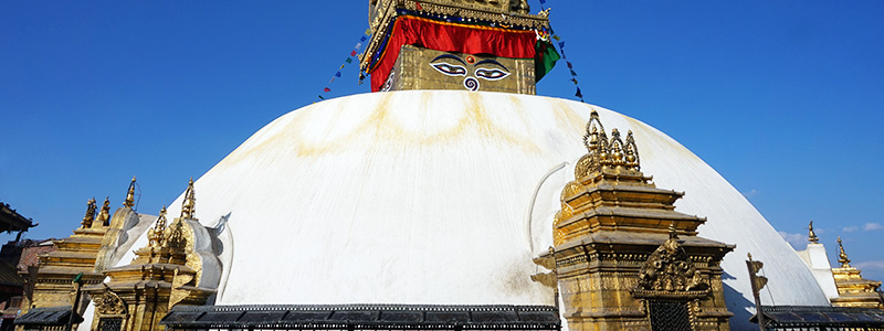 Eyes of Swayambhunath stupa